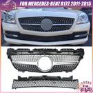 For Mercedes Benz R172 SLK250 SLK300 SLK350 2011-2015 Diamond Front Grille. Fixed Price $159.99.