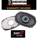 Memphis Audio SRXP69WTV2 175W Rms 6X9 Pro Speakers 4-OHM 2-WAY Rgb Led. Fixed Price $99.95.