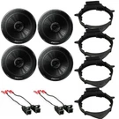 Pair TS-G1620F 2-WAY Gm Chevy Car Truck Front & Rear Door Speakers W/install. Fixed Price $159.98.