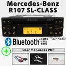 Mercedes R107 Car Stereo Bluetooth Radio Audio Cd MF2910 Oem Genuine Sl-class. Fixed Price $349.95.