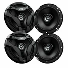 4) Jvc CS-DF620 6.5" 2-WAY Coaxial Car Audio Speakers. Fixed Price $77.98.