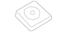 Genuine Bmw Speaker Cover 51-44-9-461-506. Fixed Price $128.01.