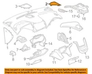 Gm Oem 16-19 Cruze Instrument Panel Components-speaker Grille 84038686. Fixed Price $30.12.