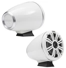Kicker 46KMFC65W Marine Audio Boat Flat Surface Mount 1/2 Tower Speakers White. Fixed Price $398.96.
