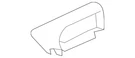 Genuine Nissan Speaker Grille 28177-6CA1A. Fixed Price $29.98.