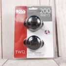 Brand New - Boss Audio Systems 1" Poly Dome TW12 200 Watt Car Tweeters. Fixed Price $37.95.