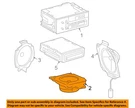 Gm Oem Stereo Audio Radio-dash Speaker Right 16233375. Fixed Price $16.88.