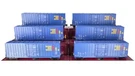 Mth Premier Golden West Service 50' High Cube Box Car Set Of 6 20-90417! Scale. Fixed Price $599.99.