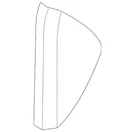Genuine Mercedes-benz Cover 204-723-12-08-9051. Fixed Price $25.74.