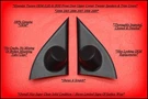 04 09 Hyundai Tucson Tweeter Speakers W/ Trim Covers Oem Lh Rh Door Corner Pair. Fixed Price $59.95.