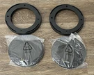 Infinity Car Speaker Grills And Mounting Rings Set - Black. Fixed Price $20.00.