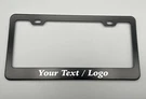Custom Black License Plate Frame Stainless Steel With Laser Engraved Fit Audi. Fixed Price $10.99.