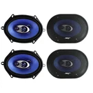 4) New Pyle PL573BL 5X7" 600 Watts 3-WAY Car Coaxial Speakers Stereo Blue Four. Fixed Price $69.89.