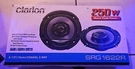 Clarion 250W (music Power) SRG1622R Speakers. Fixed Price $36.68.