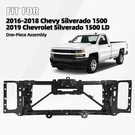 Front Header Panel Radiator Support Grille For 2016-2019 Chevy Silverado 1500. Fixed Price $293.99.