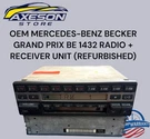 Oem Mercedes-benz Becker Grand Prix 1432 Radio + Receiver Unit (refurbished). Fixed Price $399.00.
