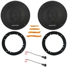 2X Blaupunkt BPS-XS650 6.5" 70W 3-WAY Car Speakers W/speaker Adapter & Harness. Fixed Price $87.99.