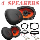 Jbl 6X9" 560W Front & 6.5" 400W Rear Door Speakers For 2005-2018 Toyota Tacoma. Fixed Price $182.99.
