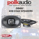 Polk DB462 4X6" Db+ 2-WAY Coax Speakers Car /powersports/ Marine *new*. Fixed Price $76.95.