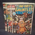 Infinity Gauntle #1-6 N/m George Perez Marvel Comics Complete Set. Fixed Price $150.00.