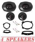 Jbl STAGE3 6X9 & 6.5" Coax Door Speakers Adapters For 2007-2021 Toyota Tundra. Fixed Price $221.99.