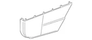 Genuine Mercedes-benz Speaker Cover 216-827-01-40-9051. Fixed Price $109.28.