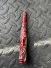 Custom Hand Engraved Red Truck Bullet Antenna. Fixed Price $190.00.
