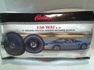 Audiovox Rampage 120 Watt 6 Inch Deluxe Coaxial Stereo Speaker System CX-15. Fixed Price $49.99.