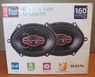 Dual Electronics DLS574 Car Speaker Way Full Range 160 Watts - New Open Box. Fixed Price $26.36.