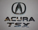2009-2014 Acura Tsx Rear Deck Trunk Lid Chrome Emblem Set Logo Nameplate Oem. Fixed Price $24.99.