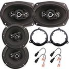 For 2004-2015 Nissan Titan 500W Front Door 6X9" & 300W Rear 6.5" Speakers Kit. Fixed Price $126.99.