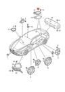 Genuine Audi E-tron Gt F83 Mid Tone Speaker 971035415C. Fixed Price $122.21.