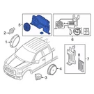 Genuine Ford Speaker JL3Z-18808-A. Fixed Price $252.77.