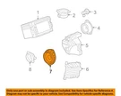 Gm Oem 09-17 Acadia Limited Sound System-rear Dr Speaker 84195666. Fixed Price $60.43.