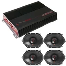 1600W Amplifier & Jbl 6X8" Front/rear Speakers 1997-2014 Ford F-150, F-250. Fixed Price $258.99.