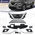 Front Grille Bumper Trim Molding Fog Lights Bezels For 2015-2018 Nissan Murano. Fixed Price $167.89.