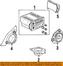 Gm Oem Sound System Audio Stereo-front Door Speaker 10366739. Fixed Price $115.39.