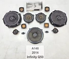 14-20 Oem Infiniti Q50 Front Rear Left Right Audio Sound Speaker Bose Set. Fixed Price $298.00.