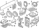 Genuine Bmw Speaker 65-13-5-A0F-467. Fixed Price $141.50.