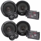 (2-PAIRS) Mb Quart PS1-216 240W Rms 6.5" Component Speaker System. Fixed Price $341.24.