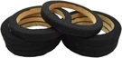 Nippon 6" Mdf Wood Speaker Spacer Rings With Black Carpet Audio 4 Pairs. Fixed Price $42.95.