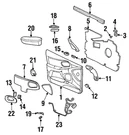 Genuine Gm Speaker Grille 88890091. Fixed Price $20.36.