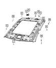 Genuine Mopar Speaker Grille 6DQ98BD1AB. Fixed Price $42.59.