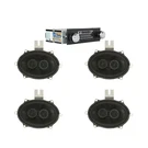 67-72 C10 W/ac Custom Autosound USA-630 Radio & 4X10 Dual Coil Dash Speaker Kit. Fixed Price $379.00.