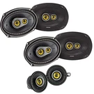 Kicker For Ram Crew Cab Truck 12 Up 43CSC6934 6X9 43CSC354 3.5" Speaker Bundle. Fixed Price $275.88.