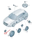New Audi Q2 Ga Front Door Treble Speaker 8V0035398A 8V0-035-398-A. Fixed Price $67.70.