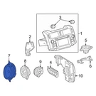 Toyota 861600WN50 Front Left Speaker. Fixed Price $93.66.