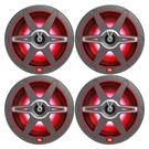 Qty Jbl Club 82 8" 450W 2-WAY Marine Audio Speaker White/gray Grilles. Fixed Price $699.90.