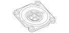 Genuine Nissan Inst Panel Speaker 281E1-6CA2A. Fixed Price $86.76.