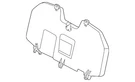 Genuine Volkswagen Rear Speaker 561-035-621-A-9B9. Fixed Price $183.15.